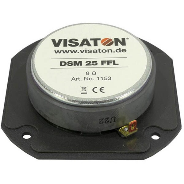 Main product image for Visaton DSM25FFL 1" Titanium Dome Tweeter 8 Ohm292-688